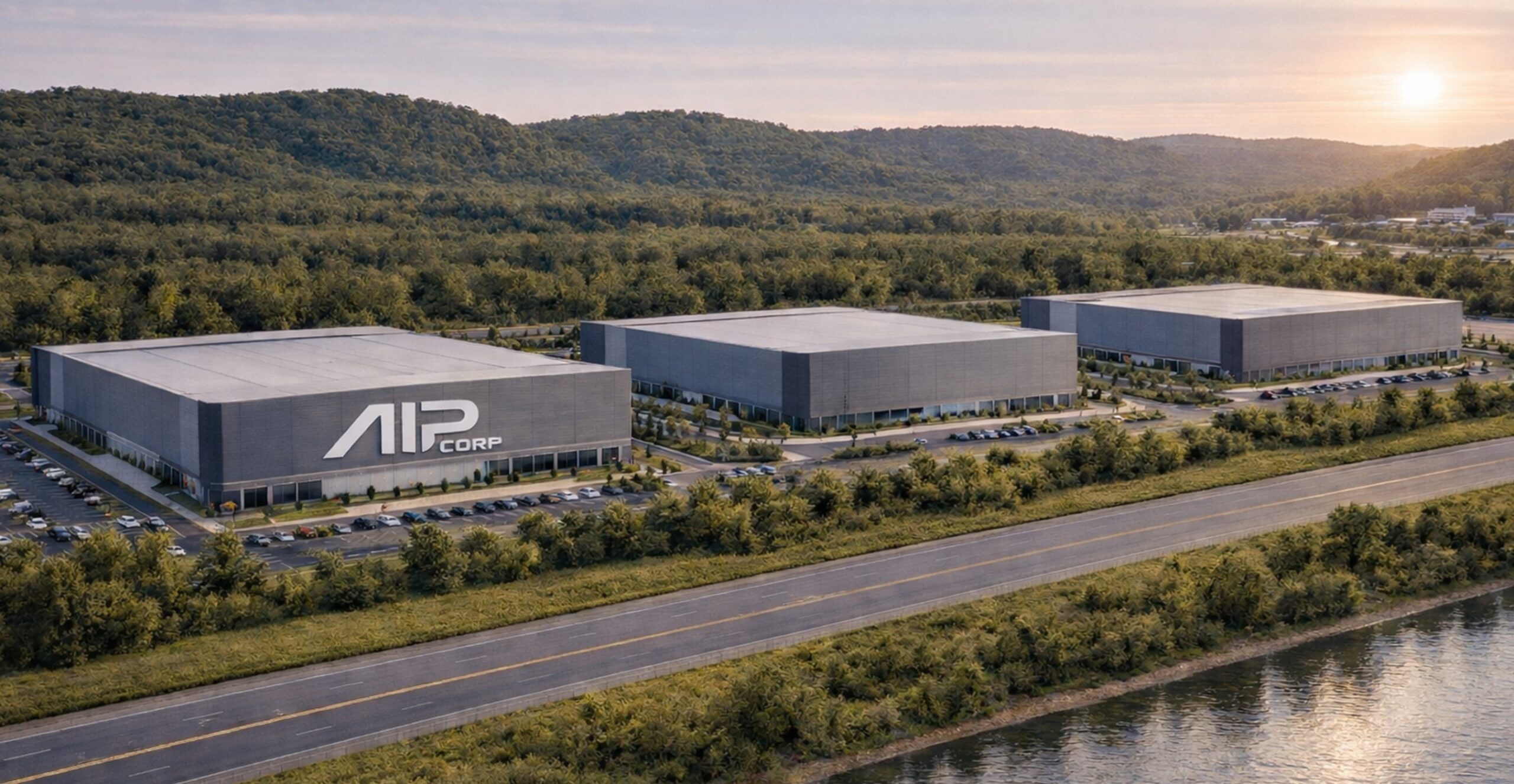 Artist’s rendering of the three-building Monarch campus