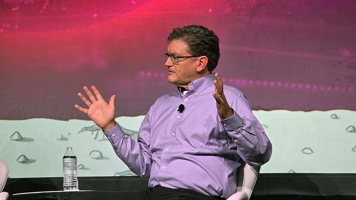 Chris Malone speaks onstage at Yotta 2025.