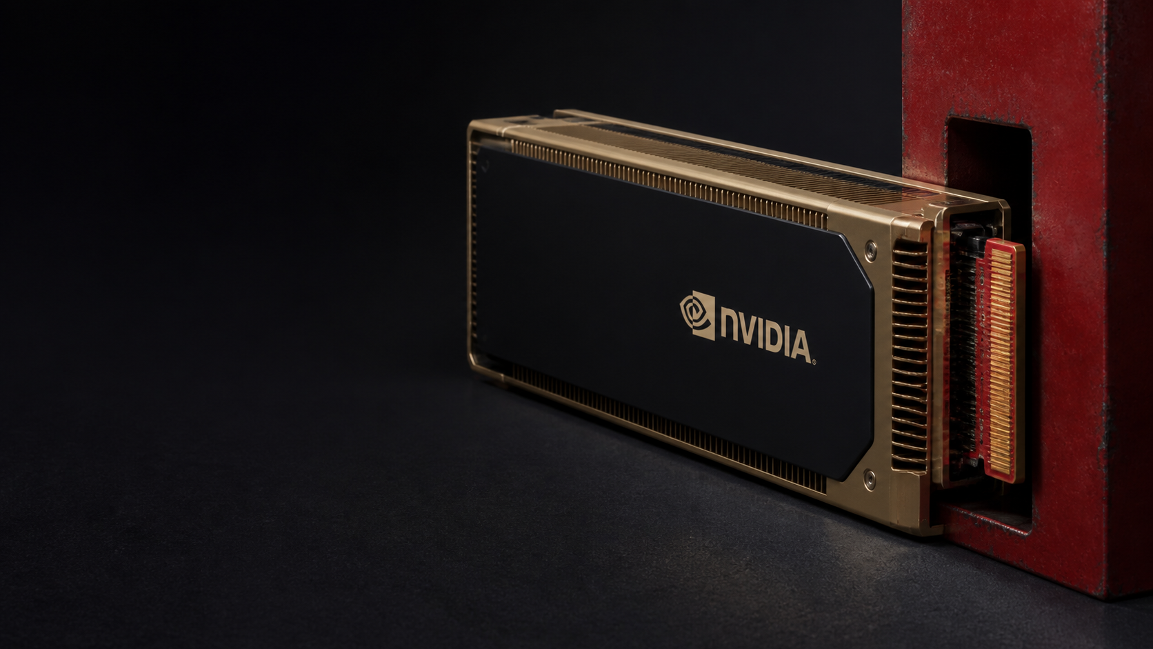 Illustration by Onset News: cover image for Nvidia plans small AI-chip shipments to China by year-end